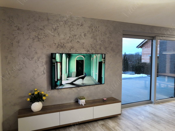 Designové stěrky pro obývací pokoje od Villidecor.cz