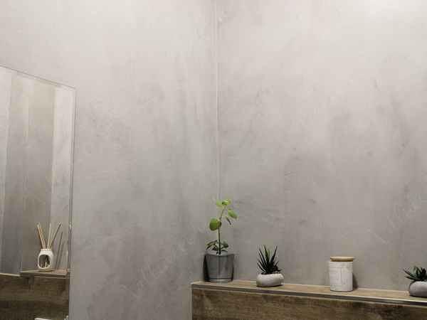 Realizace stěrky Topciment - kopelna a podlahy - Villidecor.cz