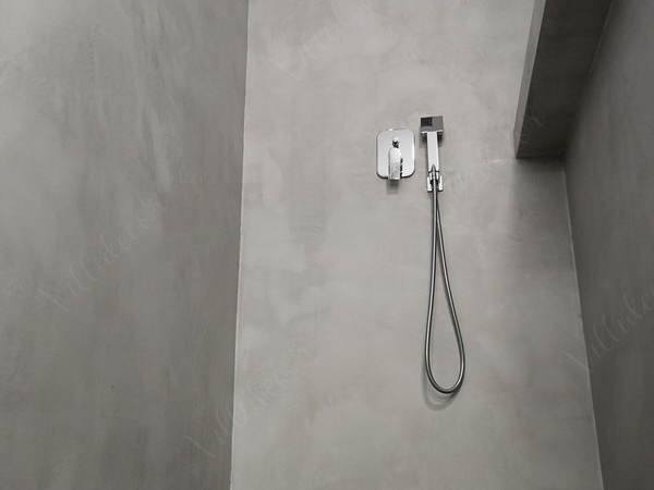 Realizace stěrky Topciment - kopelna a podlahy - Villidecor.cz