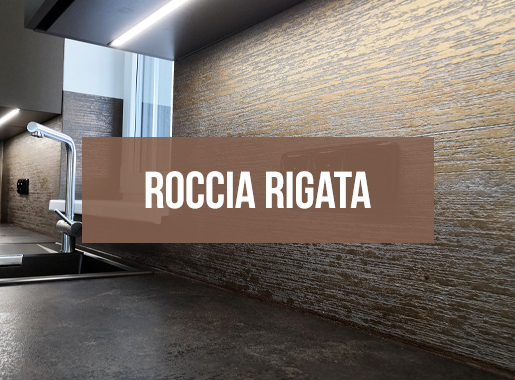 Stěrka Roccia Rigata - Villidecor